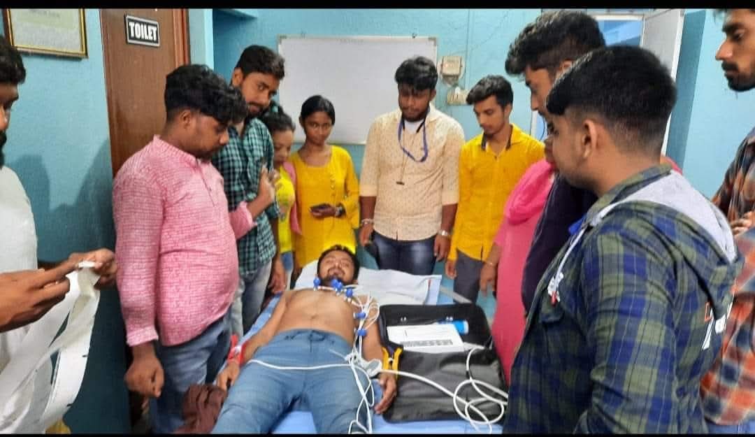 Live ECG Practical Machine Demonstration